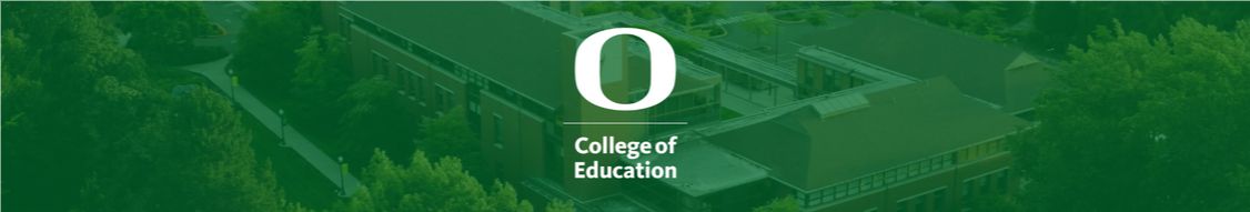 University of Oregon College of Education banner